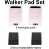 SPRING SEAON Walker Hand Pads Fluffy Walker Handle Cushions Non-Slip
