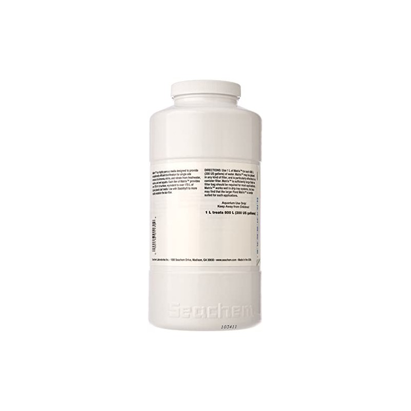 Seachem Matrix Medio de filtración biológica - 1 L