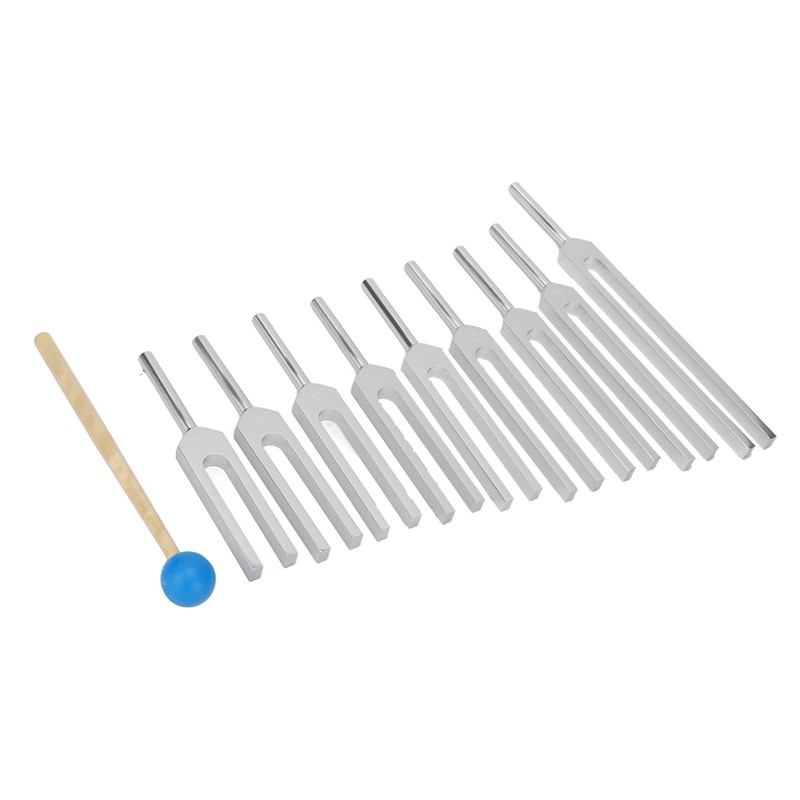 Tuning Fork Sound Therapy Portable Improving Cognition Musical Tones Tuner