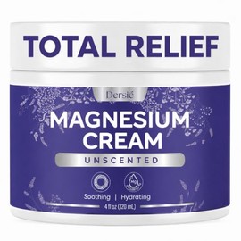 Dersie- Favorece el descanso para dormir: esta crema de magnesio proporciona una sensación relajante a los músculos, ayudando a promover una sensación