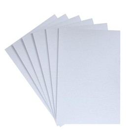 HaoFeiJH WhiteFelt Fabric Sheets - 6PCS Felt Squares - 8x12 A4 Stiff Felt Squares, 1 Colors Felt Papers, 2mm Felt for Sewing, Patchwork, Decoration, DIY Craft Felt