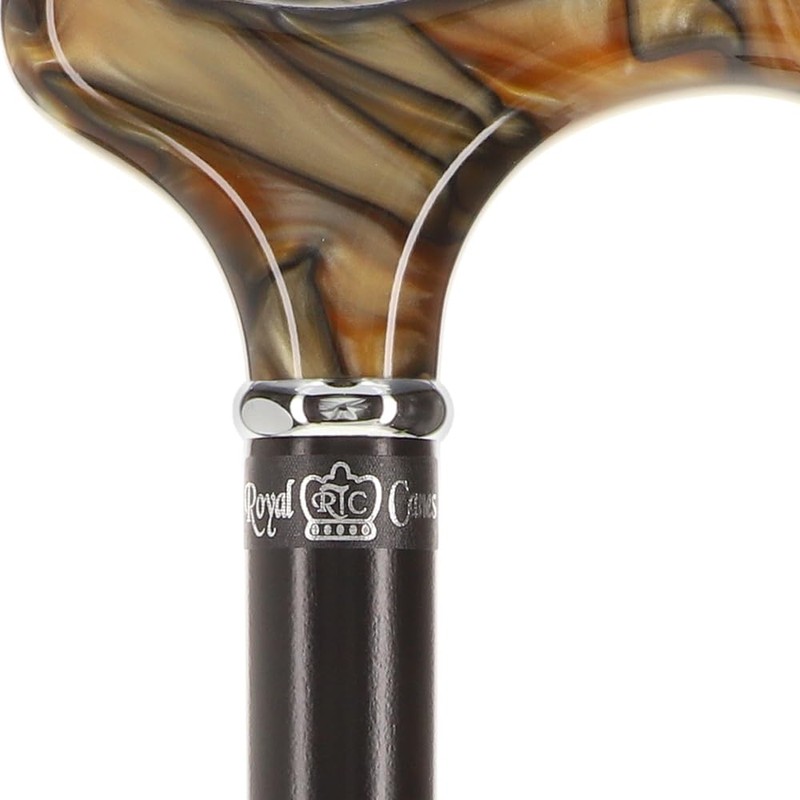 Royal RC Canes Golden Sienna Derby Cane – Stylish Adjustable