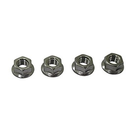 Cf Posh 866036 Inch Size Stainless Flanged Nut 3/8-16 4 Pieces