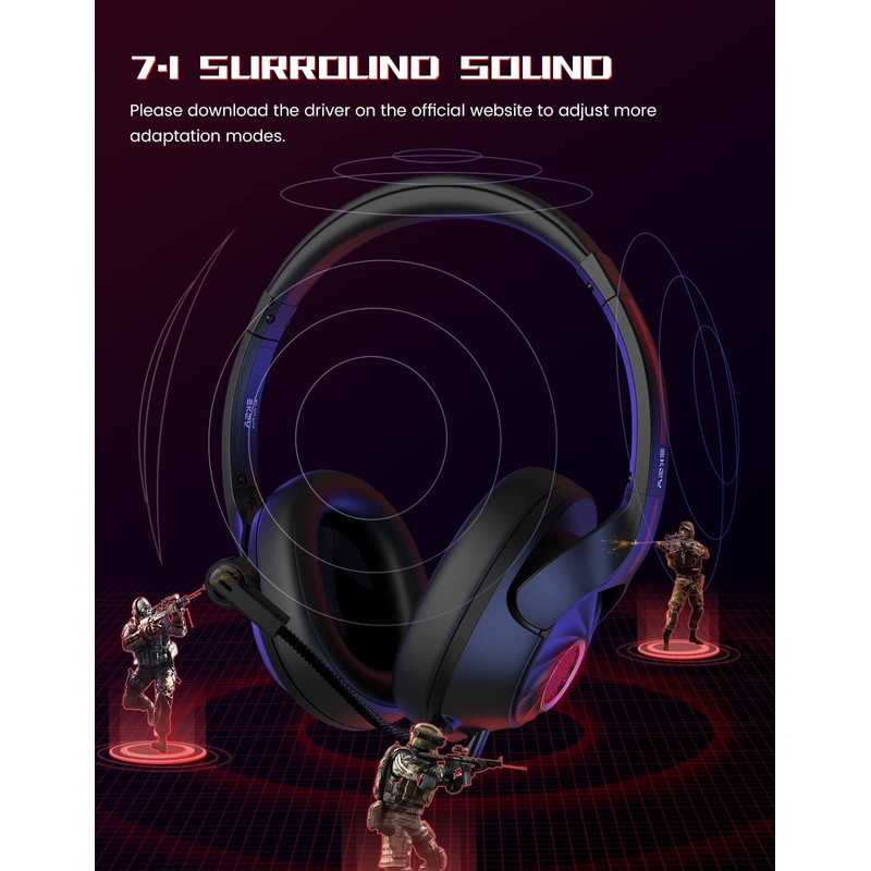 EKSA Super Light AirJoy Plus Over Ear Headphone