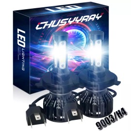 CHUSYYRAY H4 9003 LED Headlight Kit High Low Beam Bulbs 2x For Toyota FJ Cruiser 2014-2007