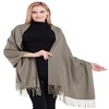 CJ Apparel Ladies Pashmina Scarf, Light French Beige