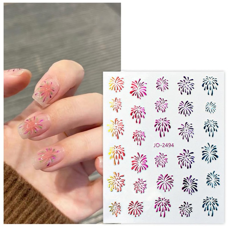 Black and White Lattice Houndstooth Leopard Zebra Pattern Nail Stickers