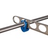 Nishida Clothesline Stopper, Blue, 1.8 x 3.3 x 1.3 inches