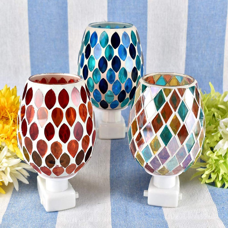 CNJY2 Forkkart Cute Handmade Glass Craft Mosaic Granf Diamond