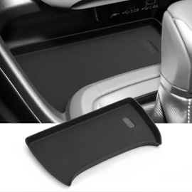Katorn Wireless Charging Protective Mat for Subaru Crosstrek/Impreza 2026 2025 2024, Center Console Interior Accessories Silicone Anti-Slip Wireless Charger Cover Pad for 2024-2026 Crosstrek/Impreza
