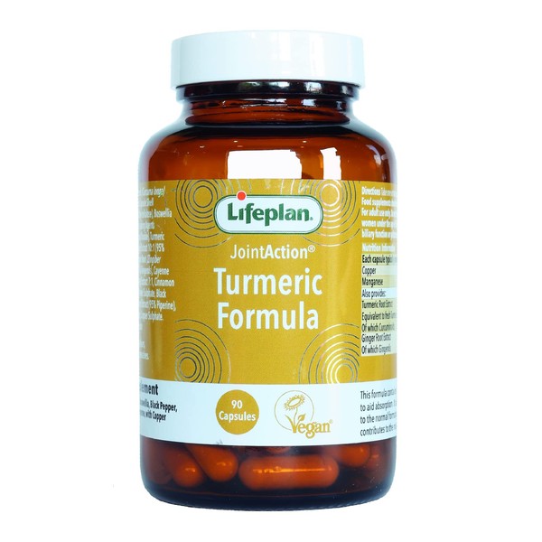 Lifeplan Joint Action Turmeric Formula with Copper & Manganese Tablets