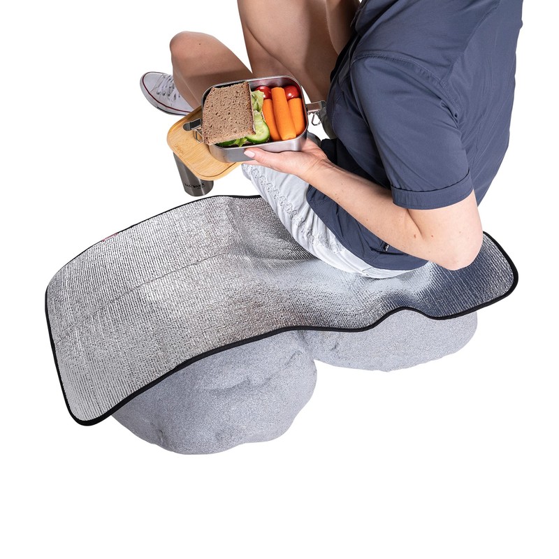 Tatonka Seat Cushion Aluminium Seat Mat 45 x 90 cm