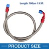 A ABSOPRO 6AN Car Fuel Hose AN6 3/8"CPE Oil Fuel