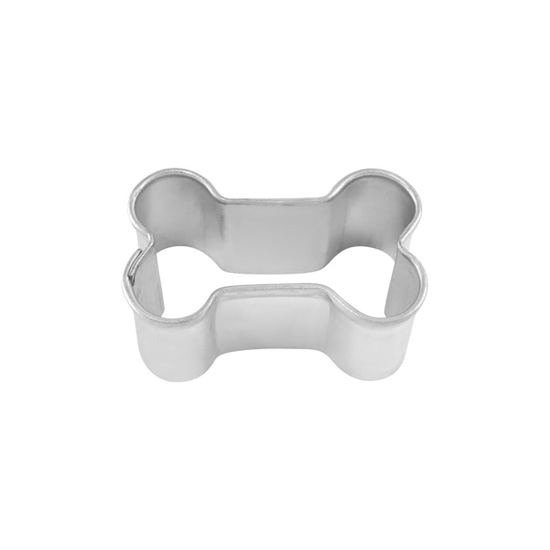 R&M Mini Dog Bone Cookie Cutter in Durable, Economical, Tinplated