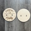 You are going to be Dad-Pregnancy announcement custom | Wood