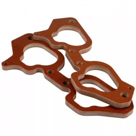 GrimmSpeed Intake Manifold Phenolic Spacers 8mm w/ HW, Pair for 02-14 WRX & STi