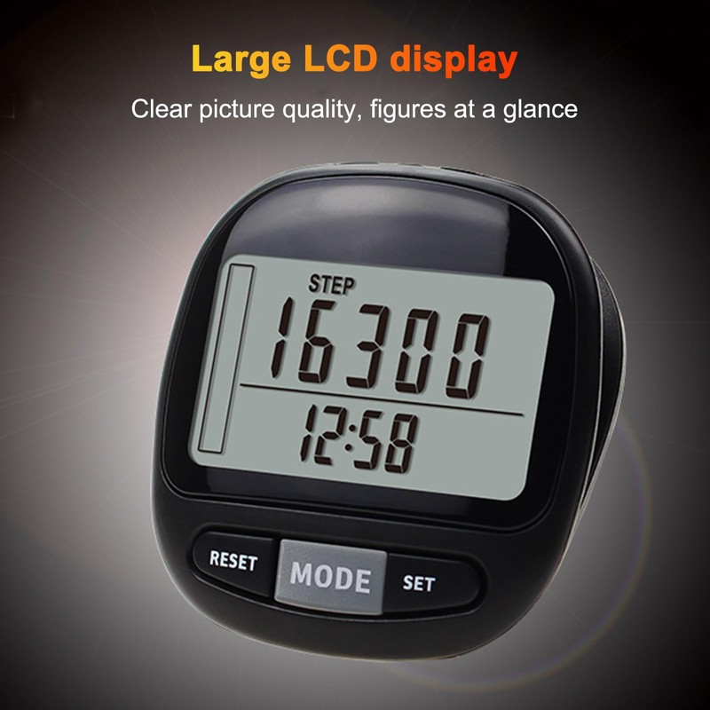 Pedometer Calories Distance Miles Goal Steps
