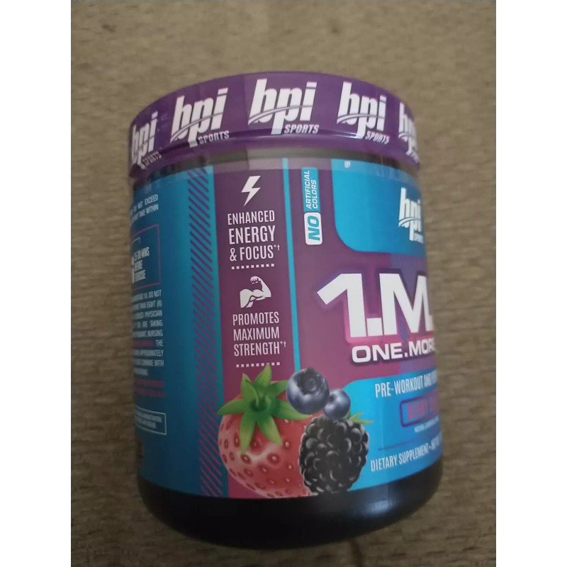 BPI Sports 1MR Pre-Workout Powder, Berry Swole Flavor,Exp 10/2026, New,