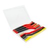 6Pcs Wire Brush Set, Stainless Steel/ Brass/ Nylon Bristle Brushes