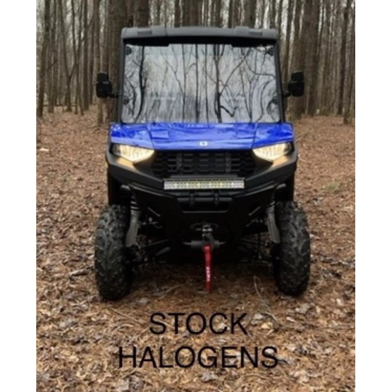 Aftermarket 2014 polaris Ranger Crew 800 LED HEADLIGHT Conversion KIT