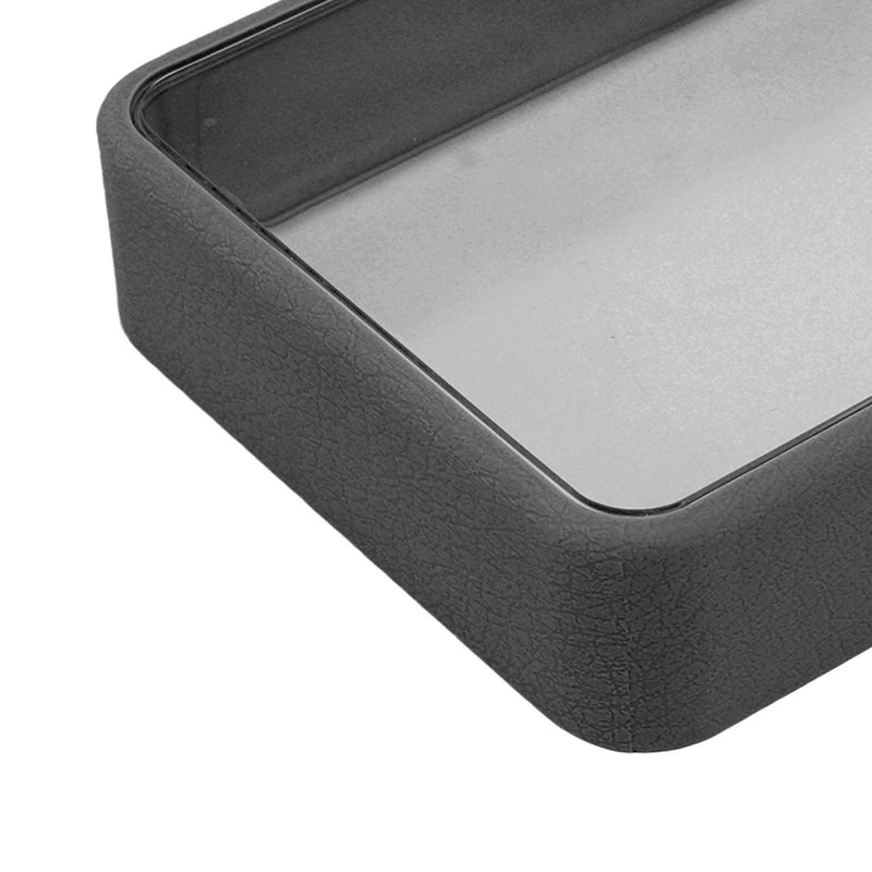 Flat Water Bottle Plastic Leakage Proof Transparent Square Portable A5