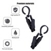 Rotating Laundry Hook Clip,Plastic Clothes Swivel Hanger,Multipurpose Anti-skid Clothespin,Hat/Cap/Socks/Scarf Hanging