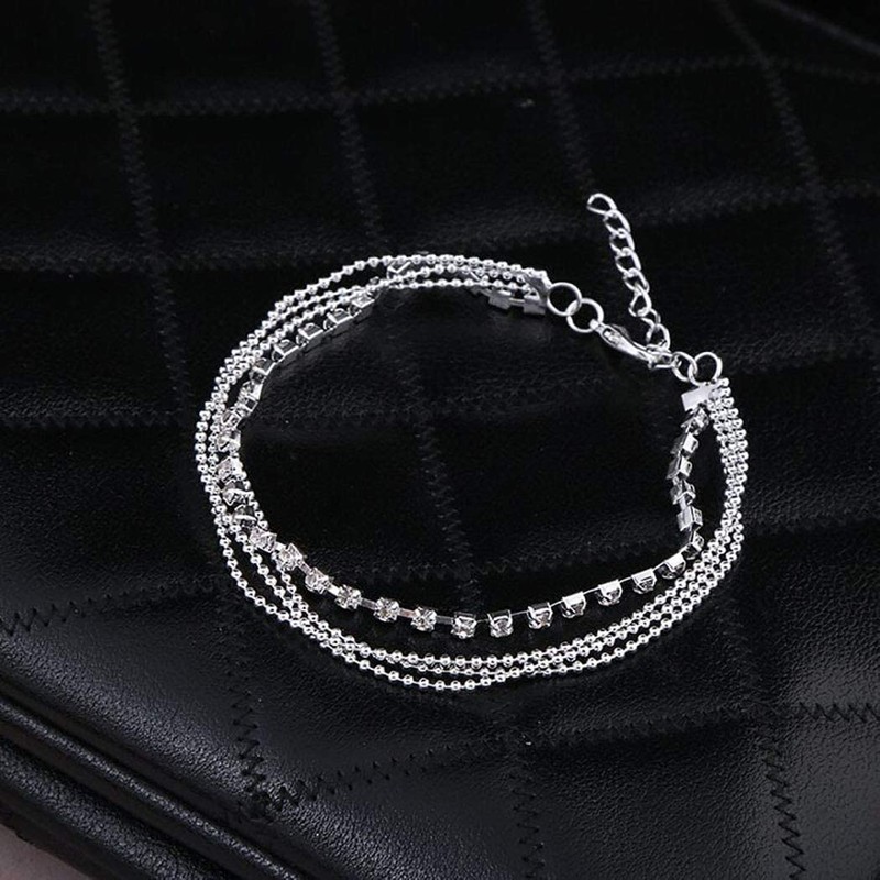 Clataly Pineapple Anklet Bracelets Multilayer Love Turtle Beaded Ankle Summer