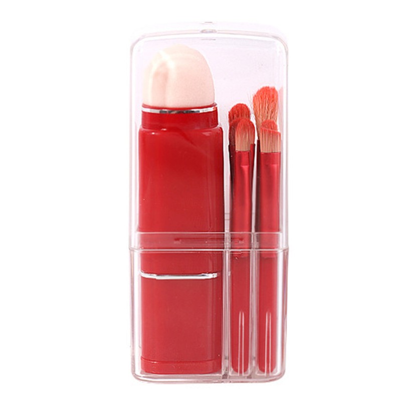 8 Pcs Makeup Brush Set Soft Bristles Retractable Powder Brush