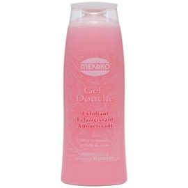 Mekako Gel Douche Exfoliant, Eclaircissant, Adoucissant, 420 ml