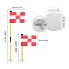 Golf Pin Flag Hole Cup Set for Mini Putting Green