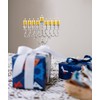 Hanukkah Menorah Glass Oil Cups – Elegant Holders for Oil