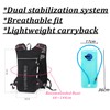 Hydration Backpack 5L (Black + 2L Bag, 5L)
