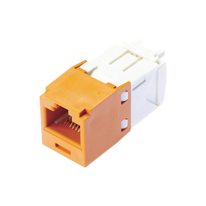 パンドウイット Cat6モジュラージャック オレンジ CJ688TGOR