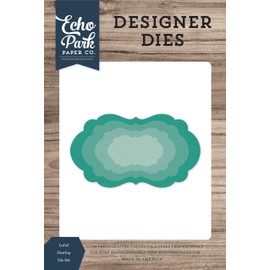 Echo Park Paper Company Label Nesting Set die