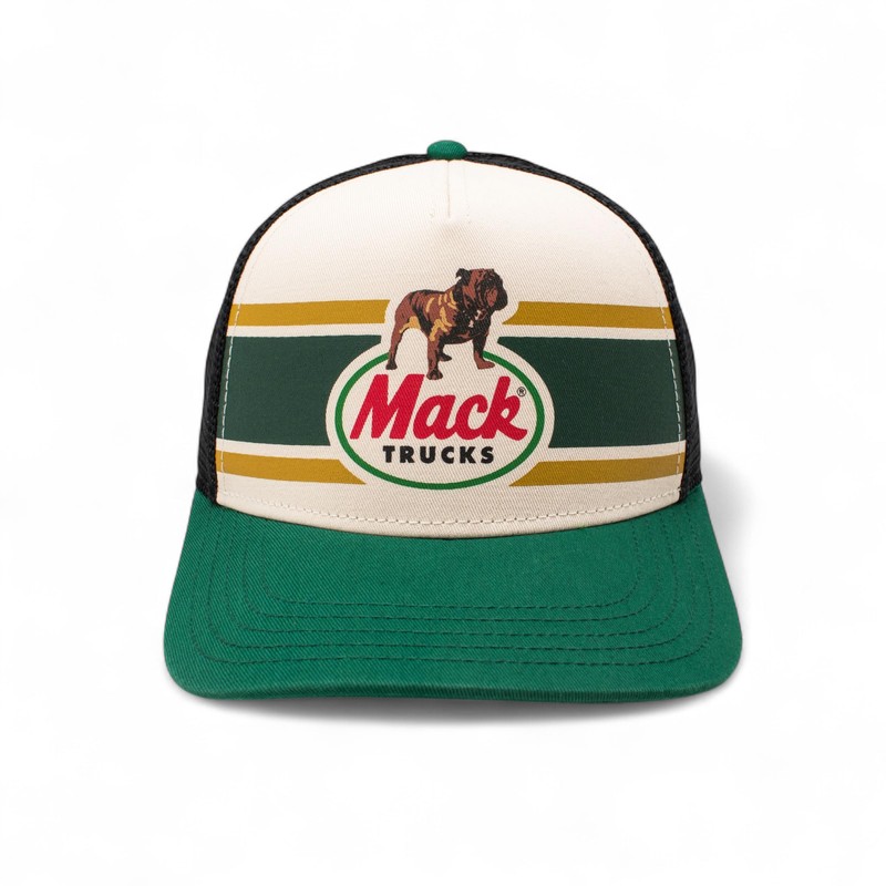 AMERICAN NEEDLE Sinclair Mack Trucks Adjustable Snapback Trucker Baseball Hat