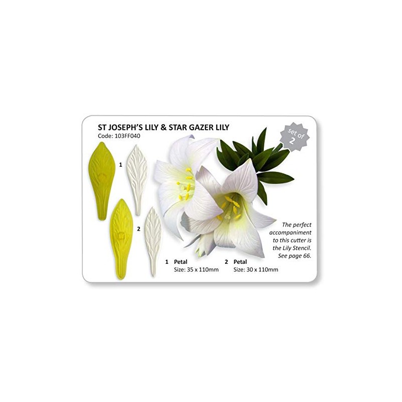 PME 103FF040 JEM St Joseph's Lily & Star Gazer Lily