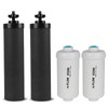 SUPER.BDACC Gravity Water Filter Replacement,for Berkey® Black Carbon (BB9-2®) Purification