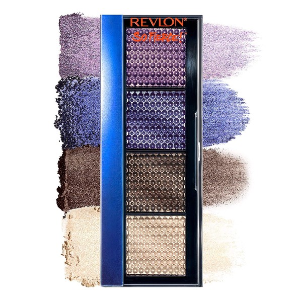 Revlon So Fierce! Prismatic Eyeshadow Palette, Creamy Pigmented Eye Makeup in Blendable Matte & Pearl Finishes, 964 Clap Back, 0.21 oz.