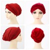 DRESHOW 1 Piece African Women's Turban Braid Headwear Headscarf Chemo