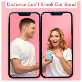 NIBIBALA Pre-Written Love Capsules Messages in a Bottle, Love Letters Long Distance Relationships Gifts (50+), Valentine's Day Gifts for Husband, Wife, Boyfriend, Couple