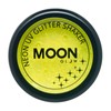 Moon Glow, Neon-UV-Glitzerstreuer, leuchtet hell unter UV-Beleuchtung! (Gelb, 5g)