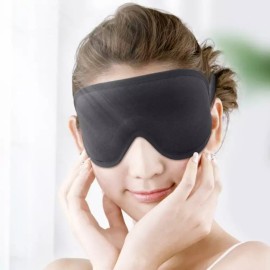 인기제품 눈보호 3D 눈가리개 잇템 눈덮개 빛차단 아이템 수면안대 와이드 눈피로 Popular Sleep Mask 3D Eye Mask Must-Have Eye Cover Item Light Blocker Sleep Eye Mask Wide Eye Care [Black Sleep Mask]
