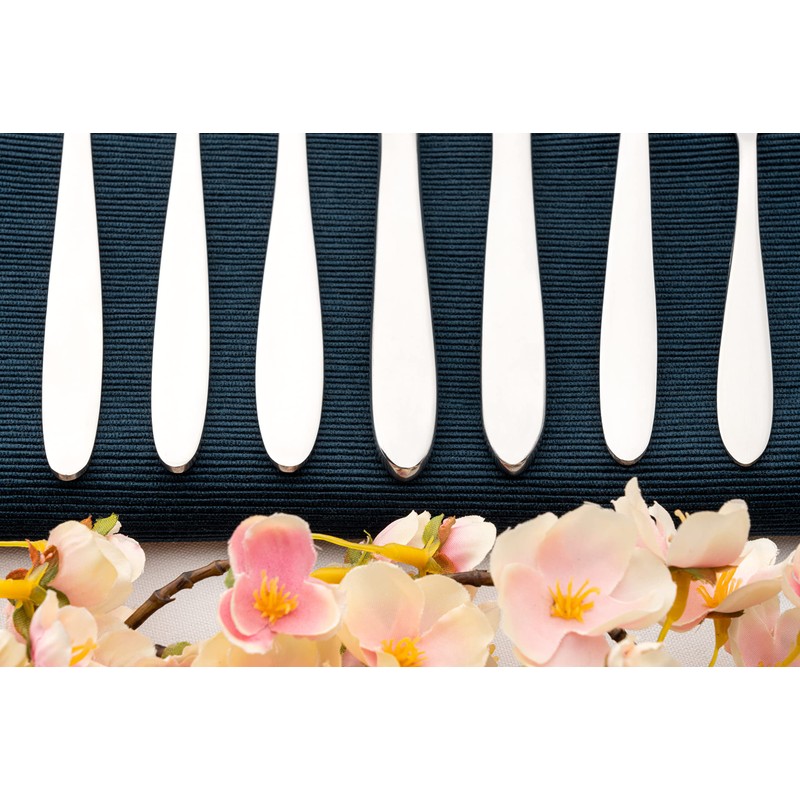 Grunwerg TESBML Teaspoons, 18/10 Stainless Steel