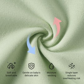 Slumber Buddy Swaddles for Newborns 0-3 Months, Newborn Preemie Transitional Zip Up Swaddle Blanket for Baby Girl Boy, Infant Cocoon 1.0 TOG with Arms, Baby Sleep Bag