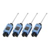 Ieron 4Pcs ME-9101 Momentary Limit Switch 6A 250V AC Flexible