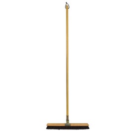 Azuma Kogyo BR314 Flexible Broom Wooden Handle 16.9 gal (45 L) For Sweeping Flooring Tiles, For Commercial Use, For Shops And Other Commercials, No Tools Required, Width 17.7 inches (45 cm), Handle Length 48.8 inches (124 cm)