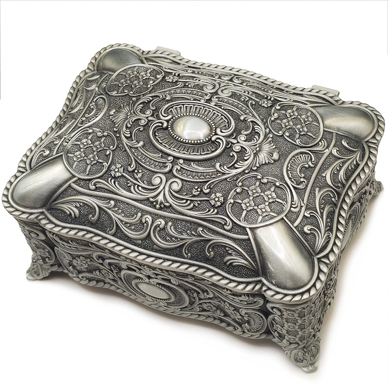 Alloy Music Box with Music Box (You are my sunshine)