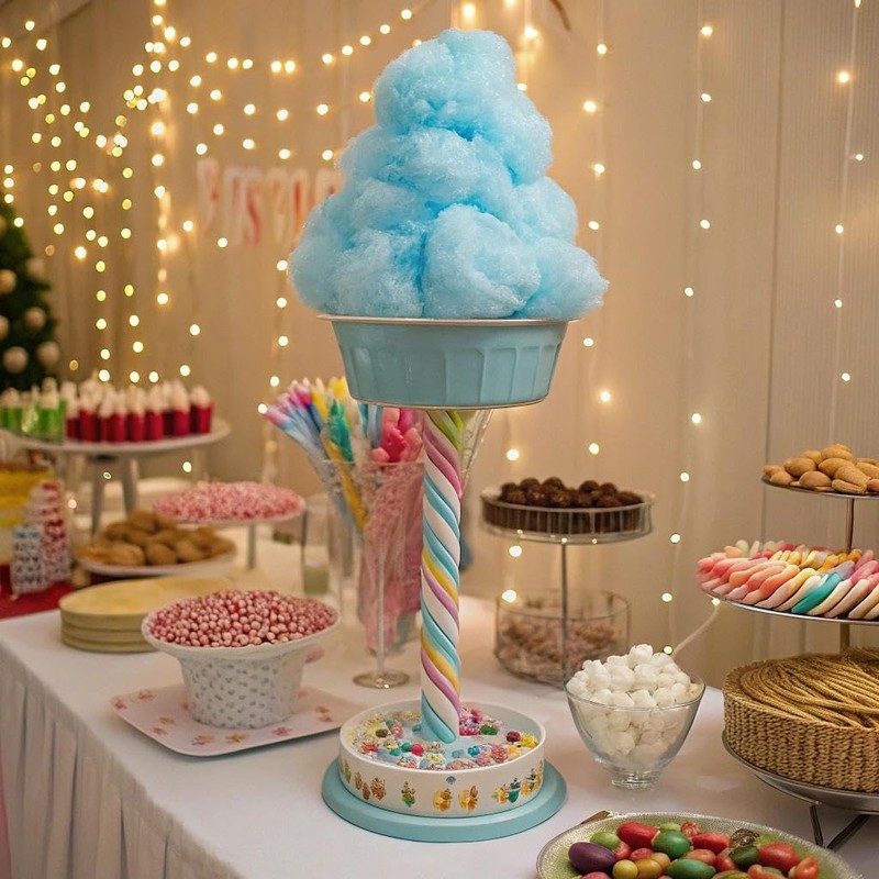 CHOCOLATE STORYBOOK Gourmet Flavored Cotton Candy – Unique Idea for