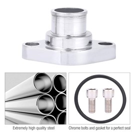 360 magnum dodge thermostat housing + gasket Chrome Water Neck Thermostat Gasket Spectre Performance for 273 318 340 361 383 400 413 426w 440, Engines Housing Swivel