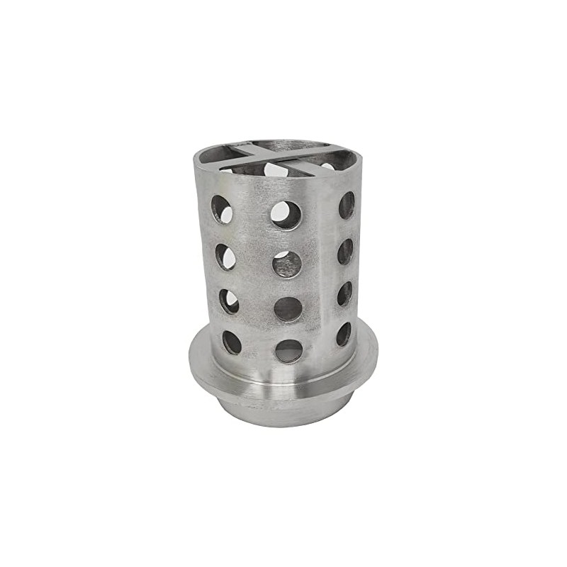Perforated Casting Flask Vacuum Casting Stainless Wall Flanged 10 GA-